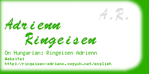 adrienn ringeisen business card